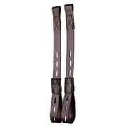 View of a pair of Brown Wintec Webbers on a white background