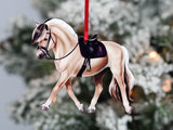 Classy Equine Under Saddle Horse Ornament