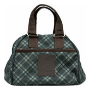 Front view of the Thyme/Lily Pad Equinavia Darby Helmet Bag on a plain background