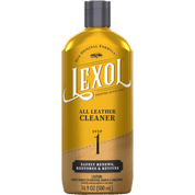 Front view of a bottle of Lexol All Leather Cleaner