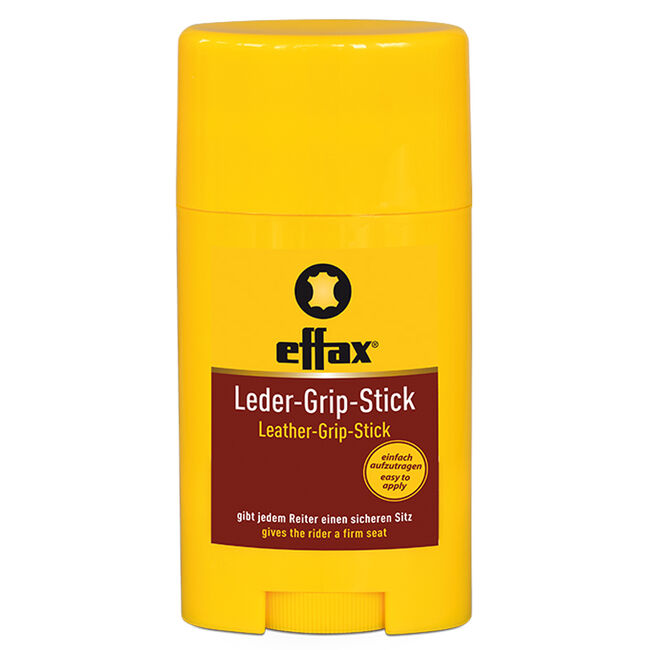 Front view of the Effax Leather Grip Stick on a white background