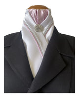 Heavenly Horse Designs Pretied Satin Stock Tie