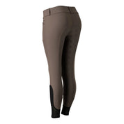 Angled back view of the Dark Brown Equinavia Maud Tech Full Seat Breeches on a plain background