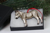 Classy Equine Miniature Donkey Ornament