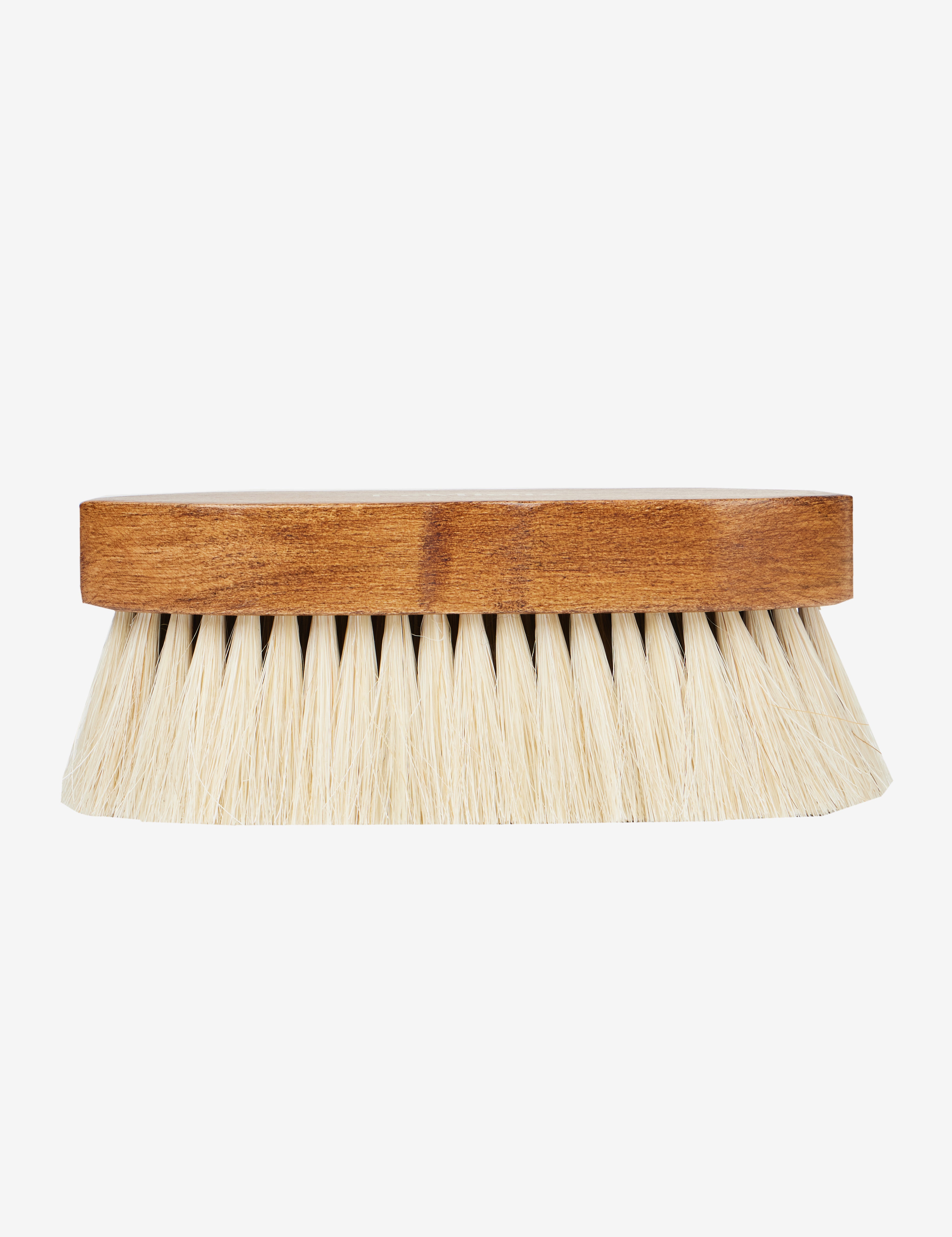 Side view of the LeMieux Artisan Soft Finishing Brush on a plain background