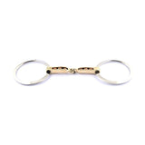 Jump'in Mac Genis Flat Very Loose Ring Snaffle