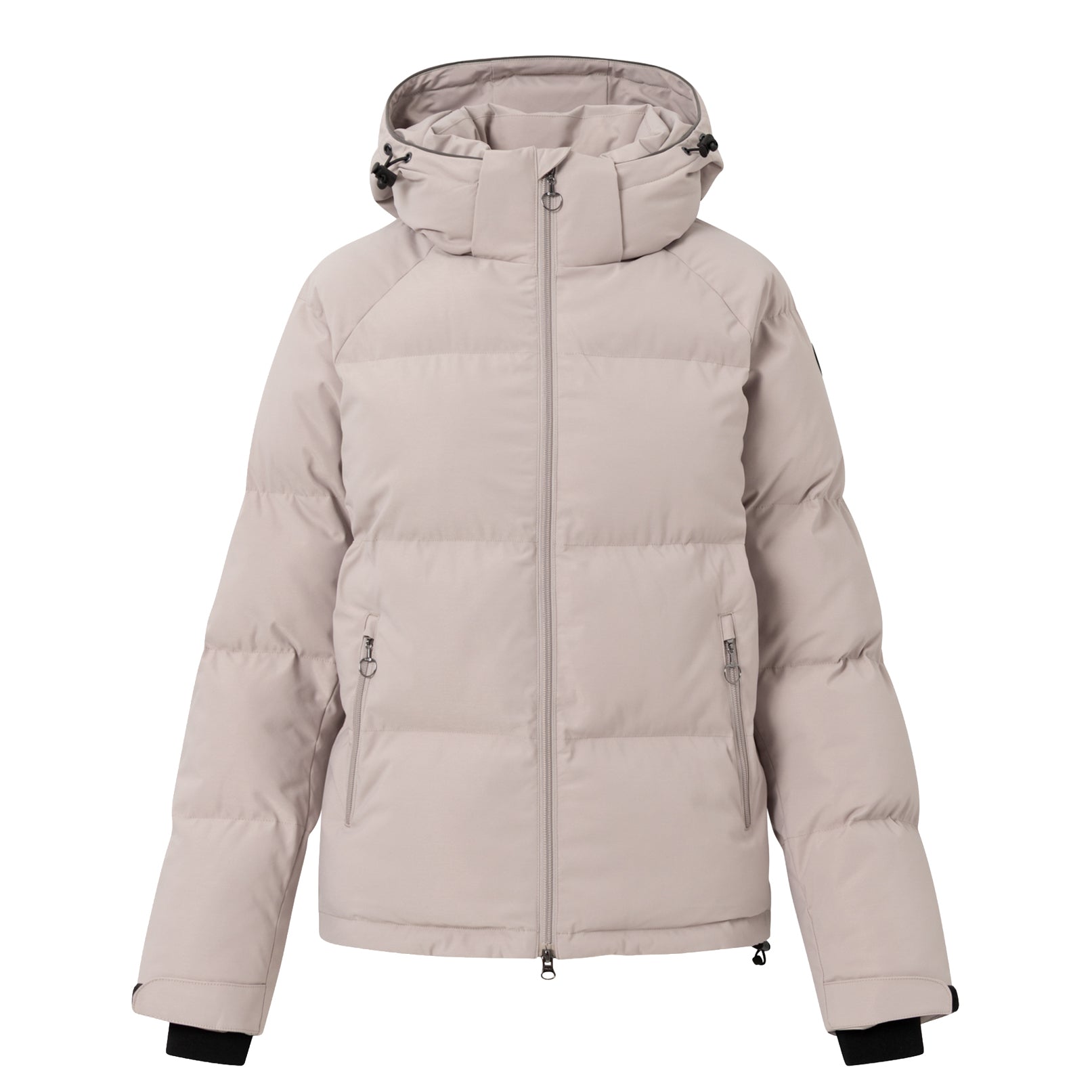 Front view of the Atmosphere Horze Dina Puffy Padded Jacket on a white background
