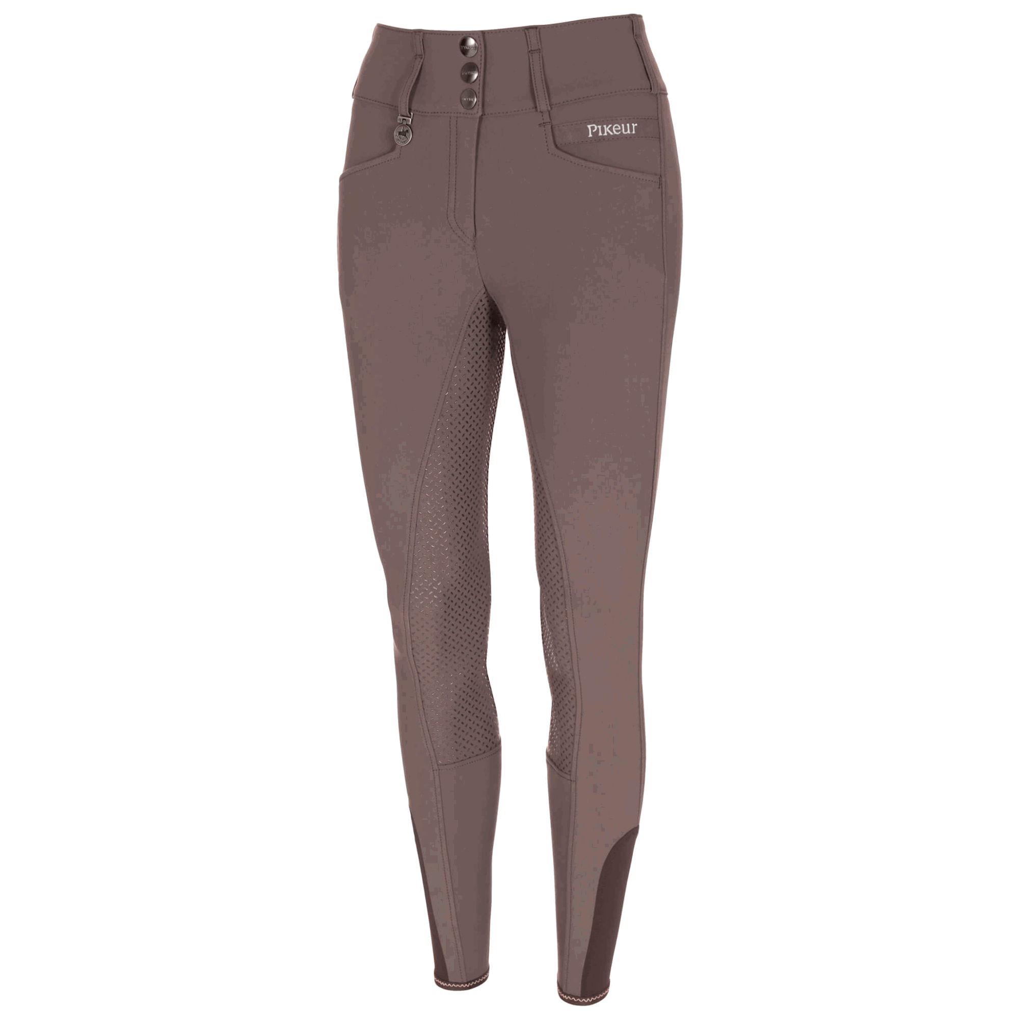 Front view of the Truffle Pikeur Candela Duragrip High Waist Full Grip on a white background
