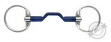 Bombers Blue Eggbutt Snaffle