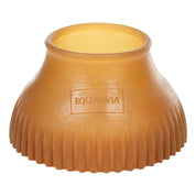Front view of the Natural Equinavia Rubber Pull On Bell Boots on a plain background