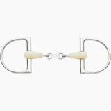 Happy Mouth French Link Pro Dee Ring Snaffle